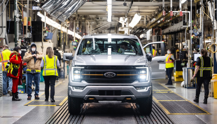 2022 Linha de Produção Ford nos Estados Unidos