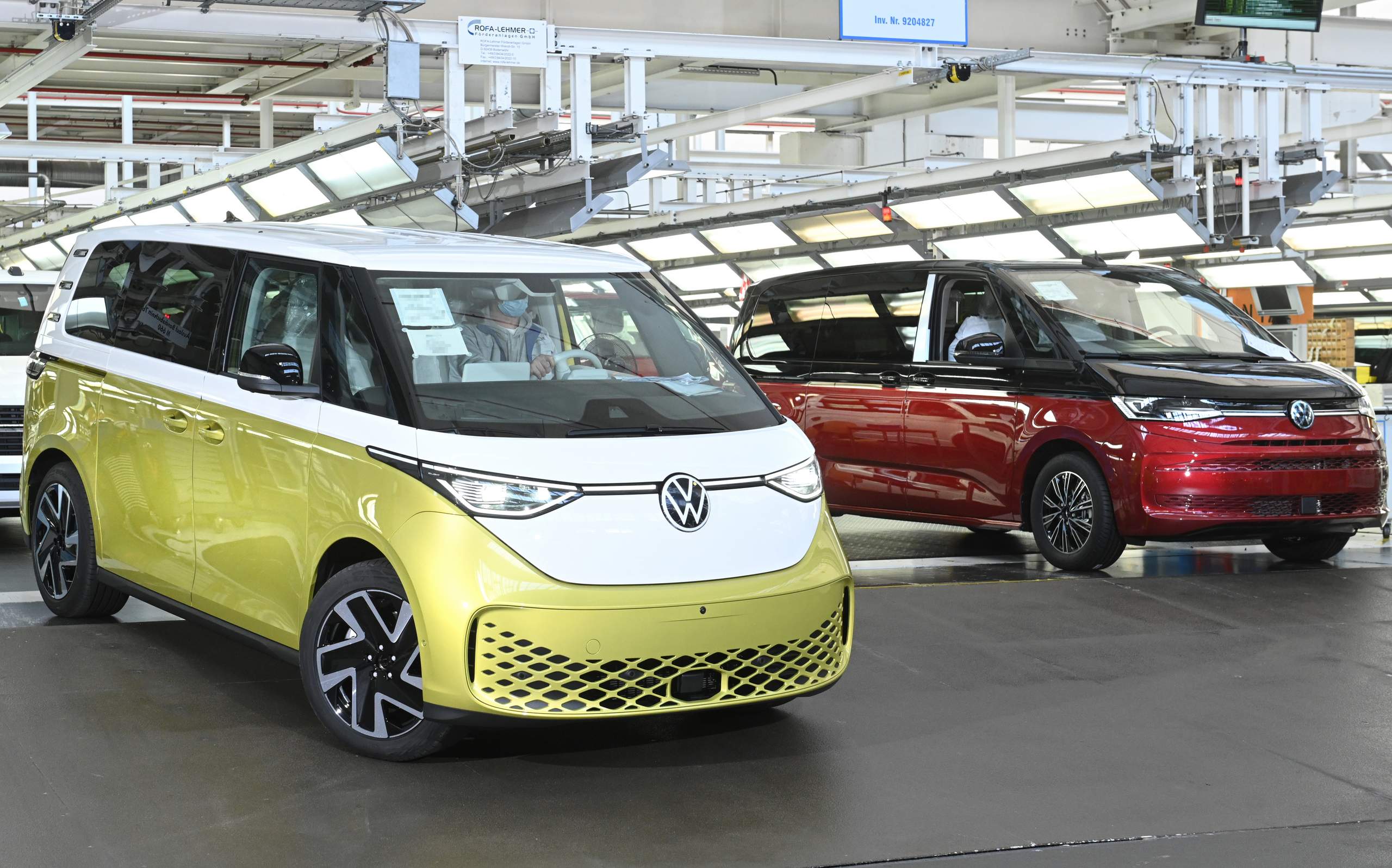 2023 Volkswagen ID.  Buzz – Linha de Produção