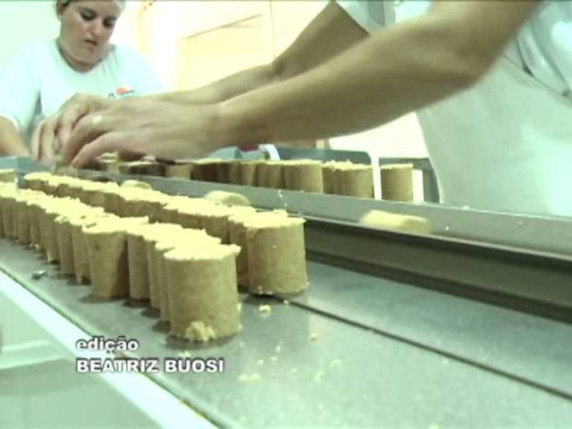 Como é feito o doce – Linha de produção de doces – Fábrica de doces – Máquina de fazer doces