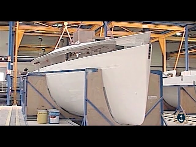 ▶️YACHT PRODUCTION line🚤💦: Fabricação de barcos➕SuperYachts – Como é feito? [Boat & Yacht Building]