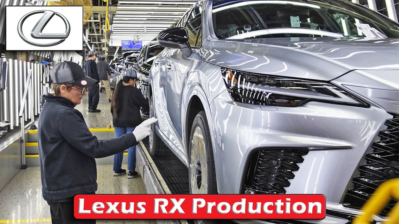 Linha de produção Lexus RX 2023