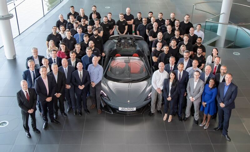 Linha de Produção McLaren – Fábrica Inglesa de Carros