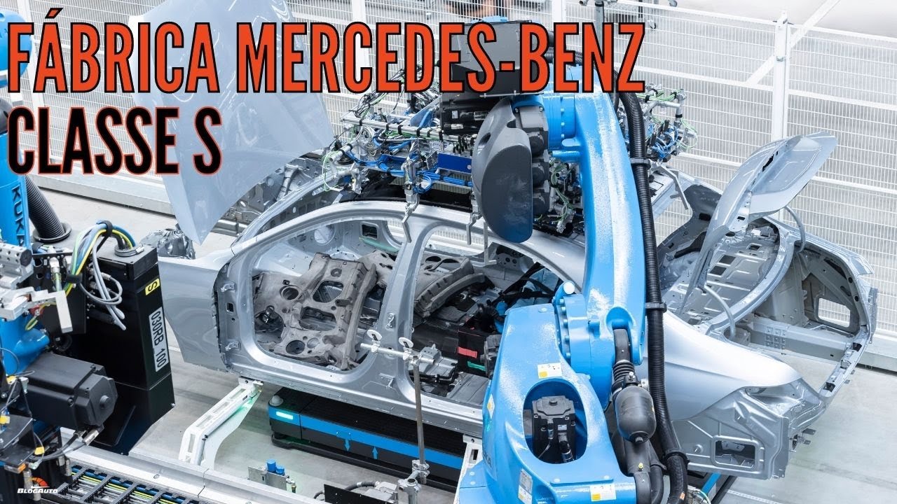 Linha de Produção Mercedes S-CLASS (2022)