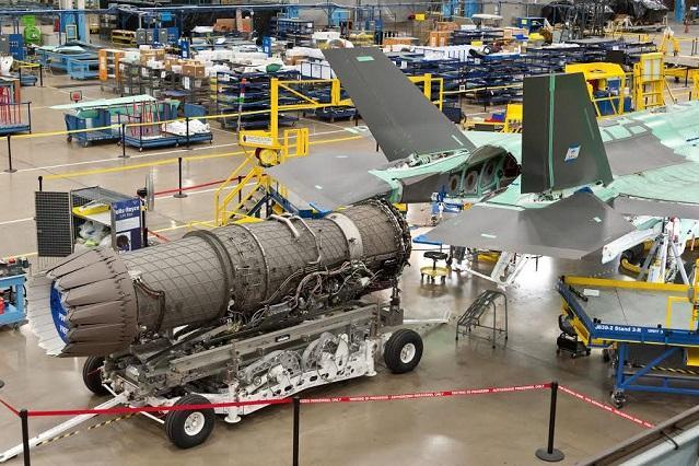 Por dentro da complexa linha de montagem de fabricação de motores F-35 dos EUA