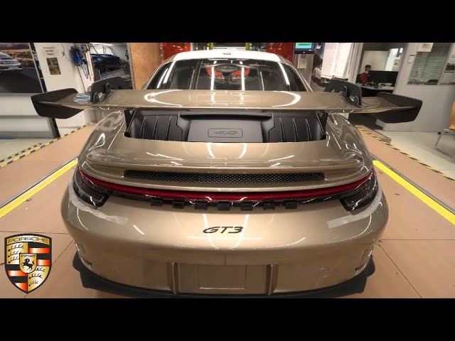 PORSCHE Factory 2023🚘: Linha de produção [Assembly] – Fabricação de Porsche 911, 992, Cayenne, Taycan