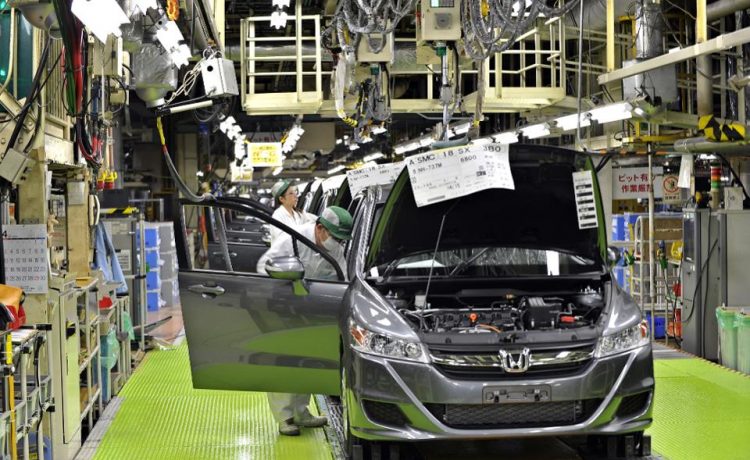 Visita à fábrica da Honda - Produção no Japão